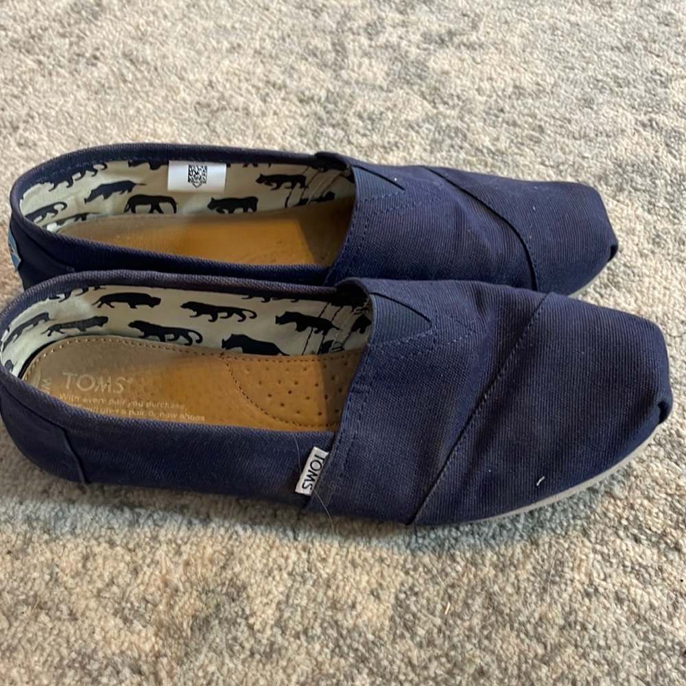 Navy Blue TOMS - Women’s 9.5